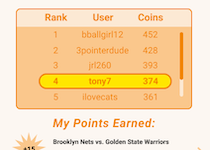 Screenshot of Compare panel in application